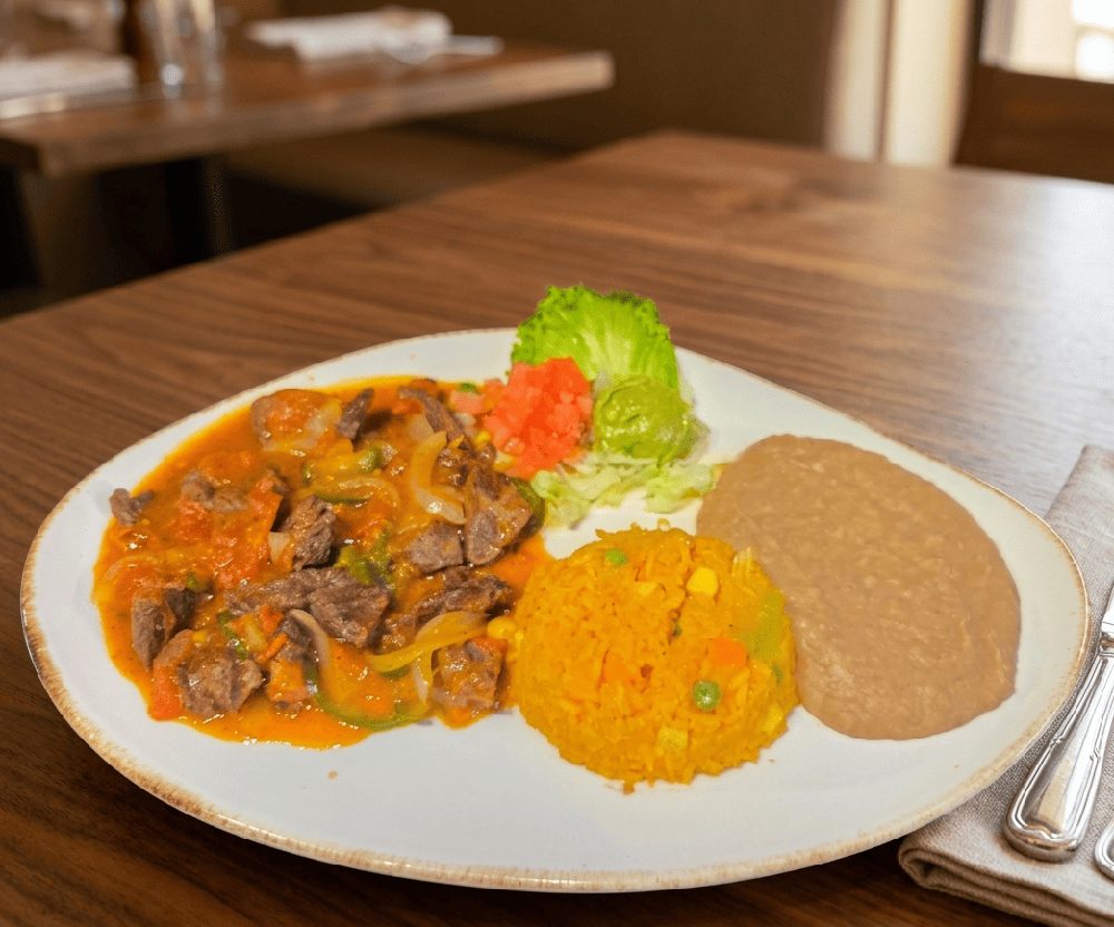 Steak A La Mexicana